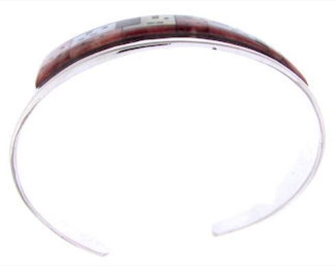 Multicolor Native American Village Design Cuff Bracelet YS67320